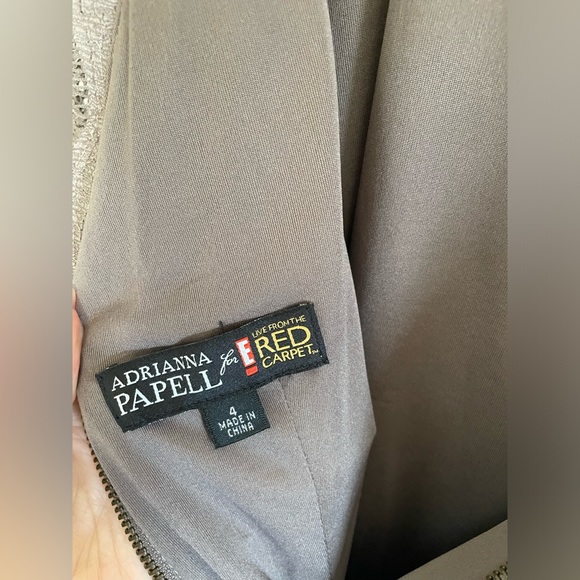 Adrianna Papell lace dress Live from the ared Carpet - Picture 7 of 8